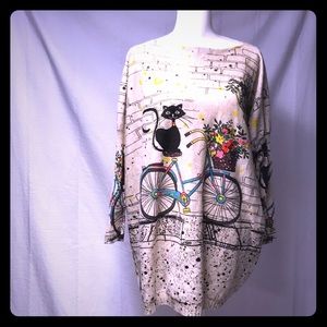 XIKOI Tunic Sweater Womens Large Long Sleeve